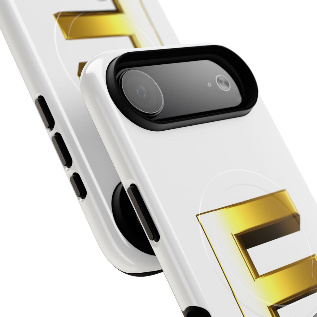 Gold Letter E monogram Phone Case | Magnetic Tough Case