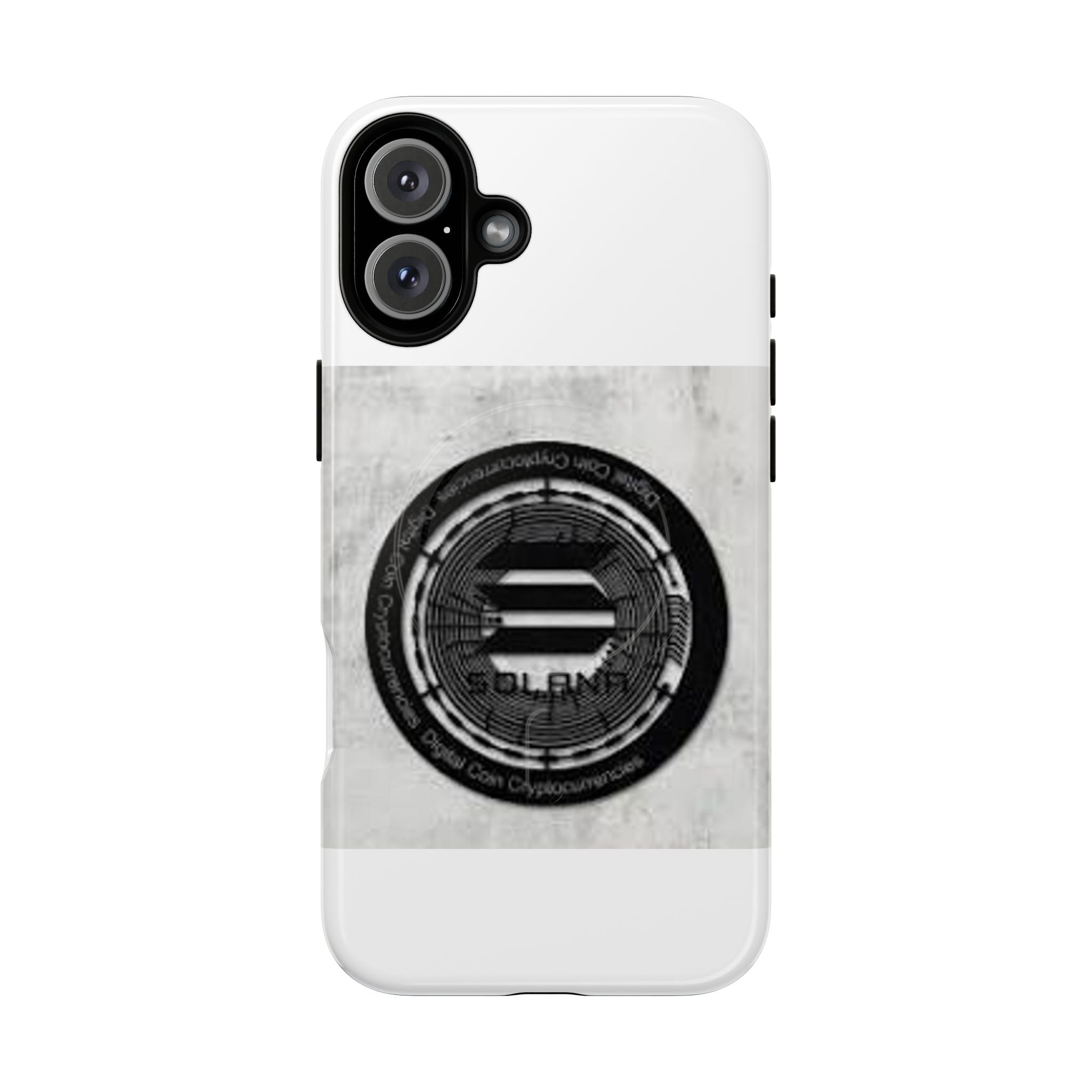 Coque de téléphone Solana Crypto Coin | Coque magnétique robuste
