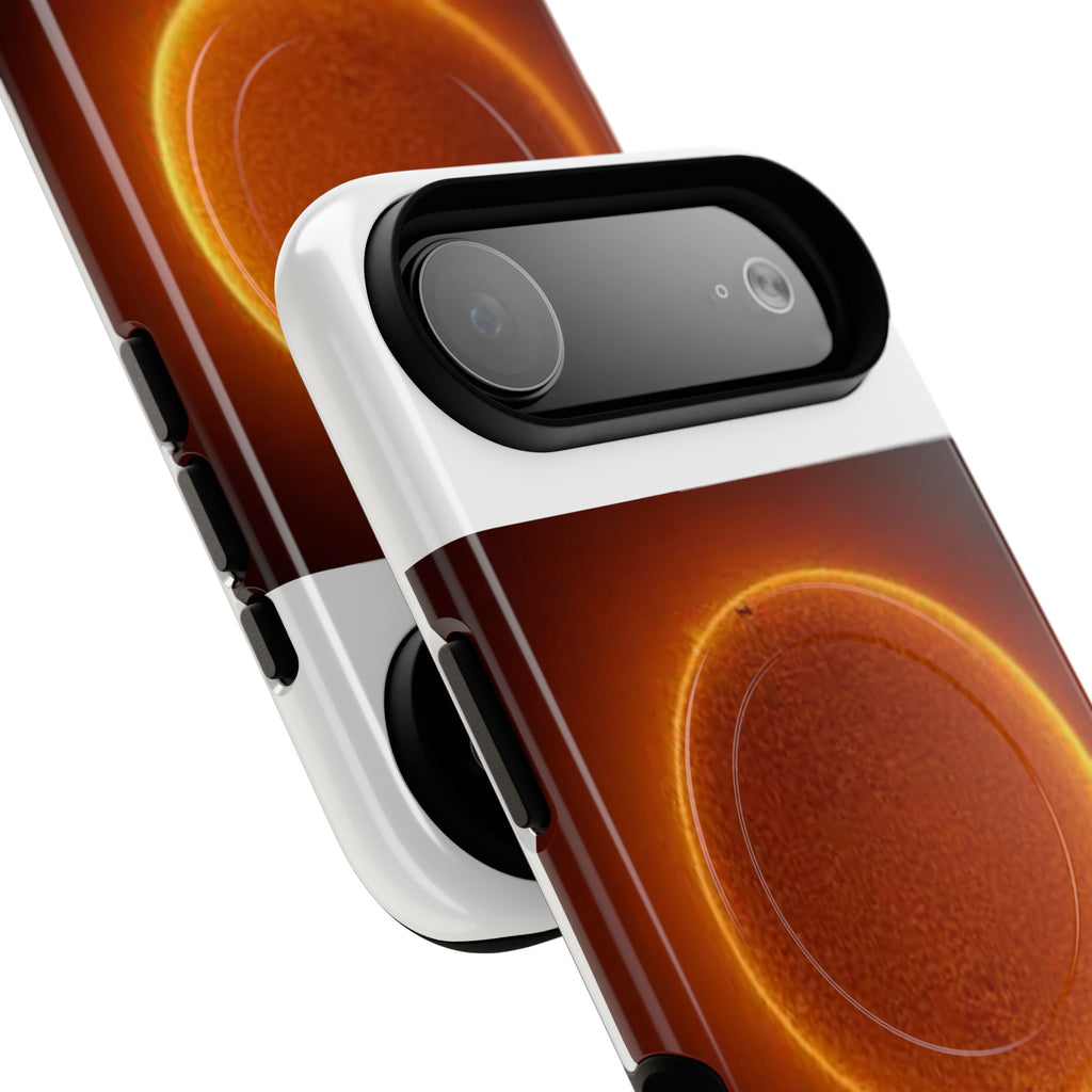 Glowing Solar Eclipse Phone Case | Tough Magnetic Case