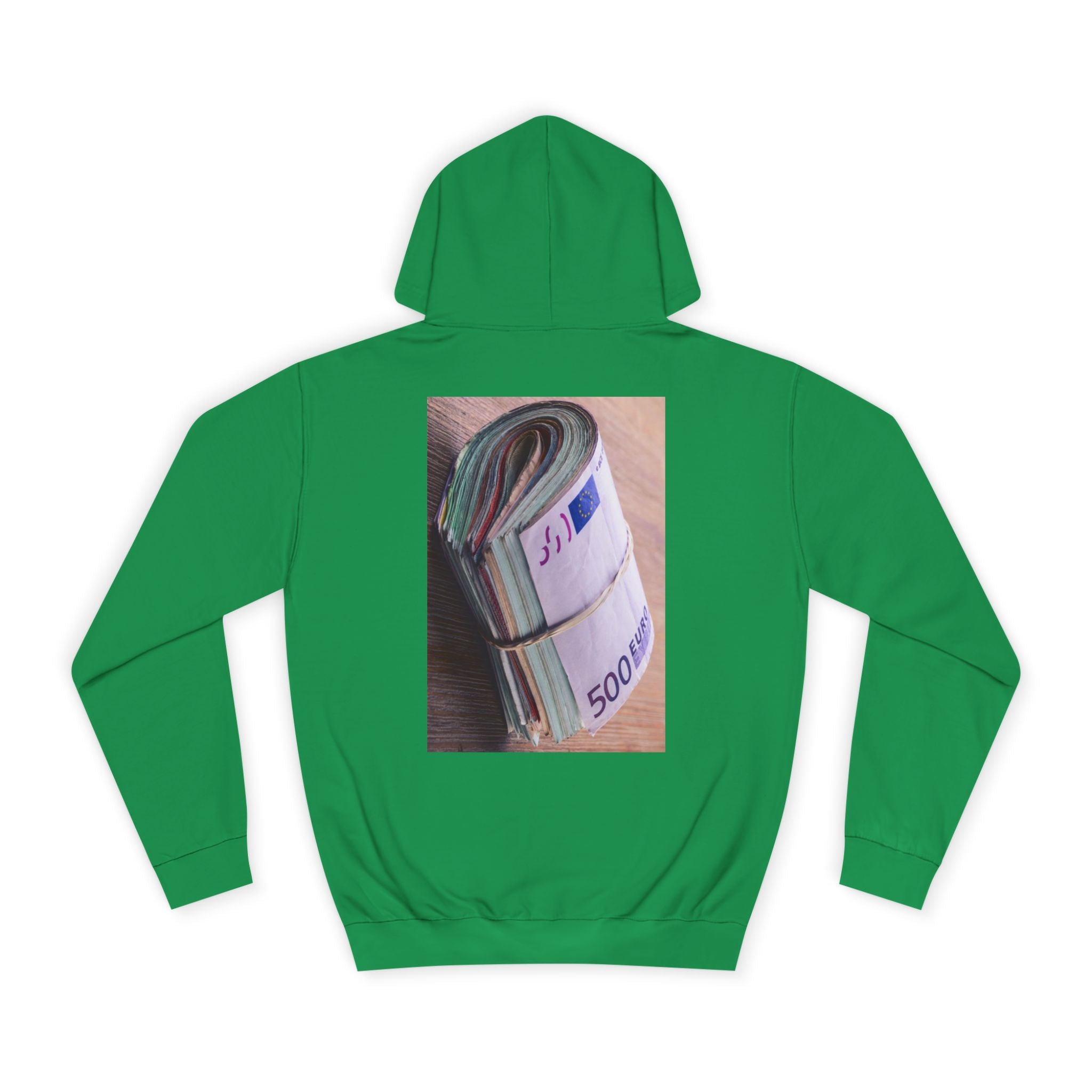 Rolled Currency Stack Hoodie | Money Print, Cash Bundle