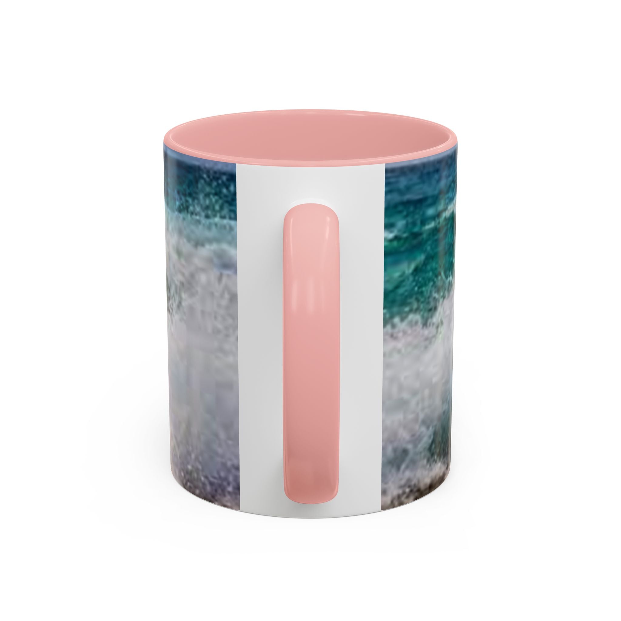 Ocean Wave Accent Coffee Mug | Beach Wave Photo Mug