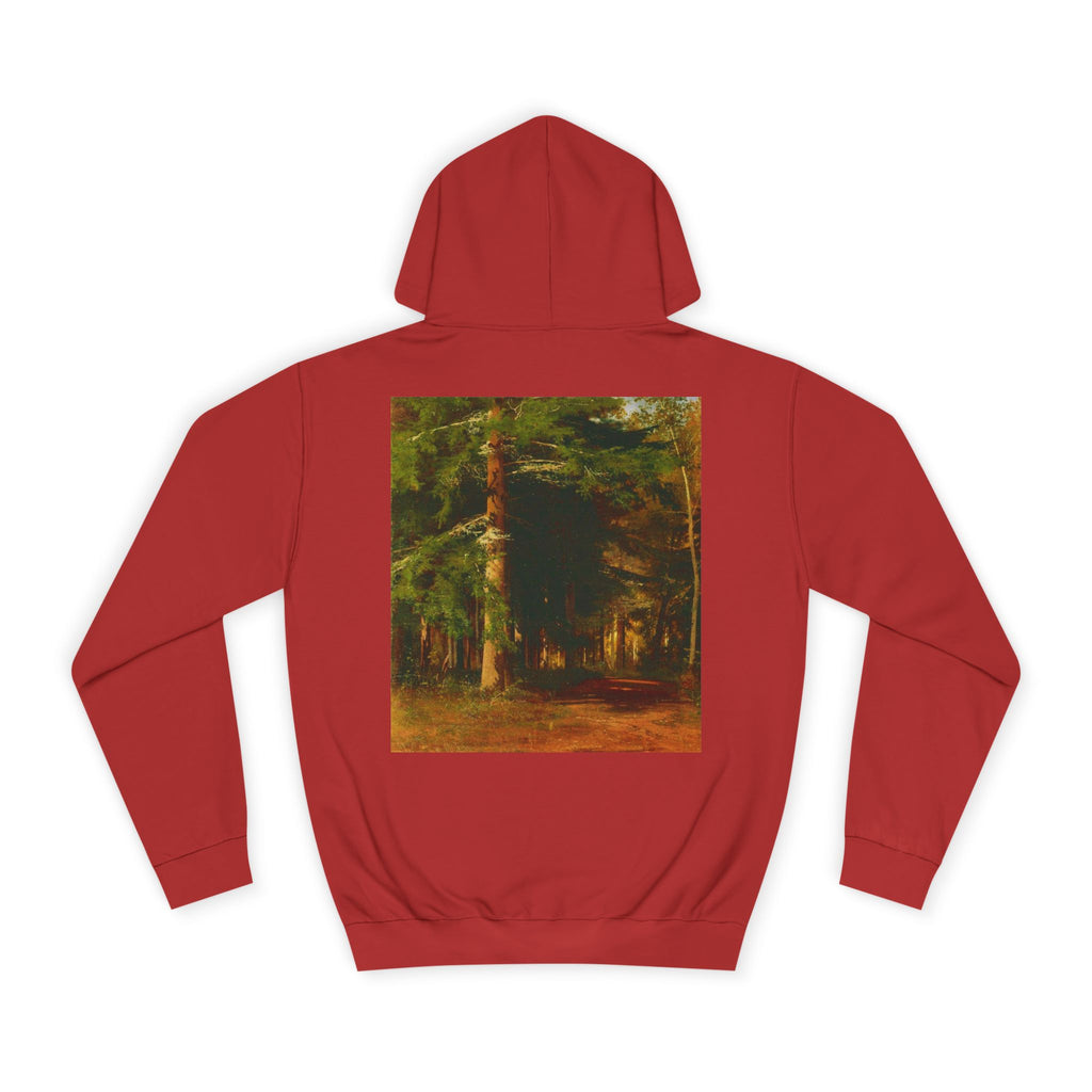 Forest Painting Hoodie | Vintage Woodland Trees Sweatshirt