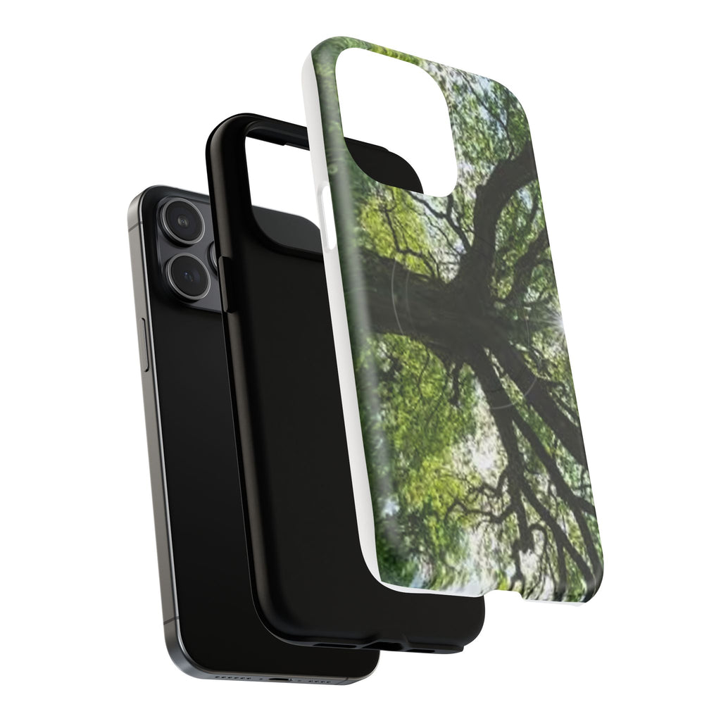 Sunlit Oak Tree Phone Case | Tough Magnetic Case