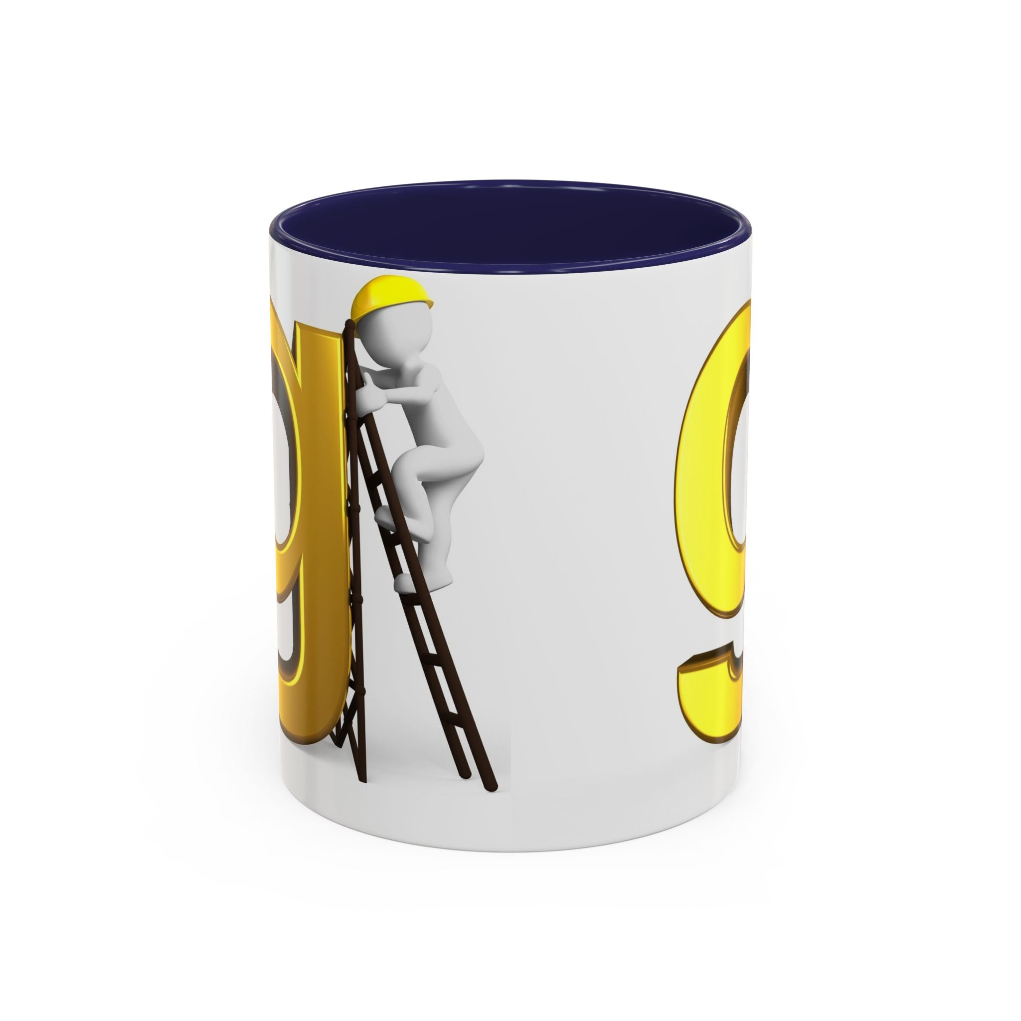 Mug « Lettre G » pour ouvrier de chantier | Mug à café avec accent