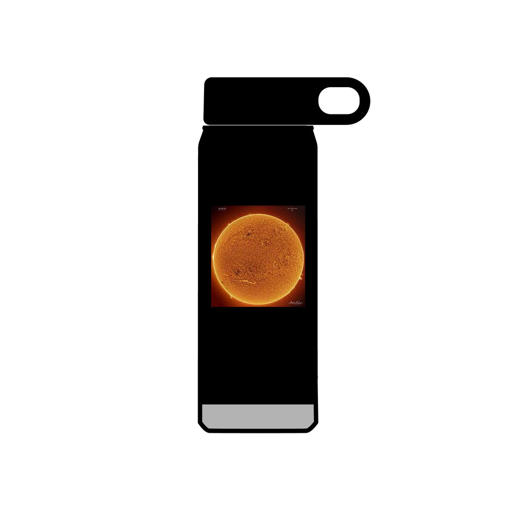 Solar Sun Image Water Bottle | 20oz Stainless Steel Bottle