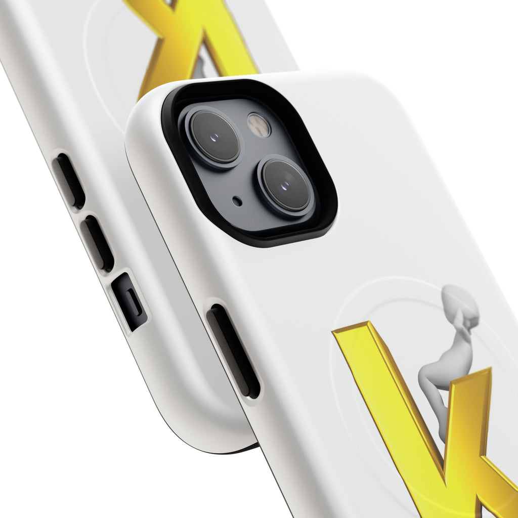 Letter K Logo Phone Case | Tough Magnetic Case, Initial Monogram