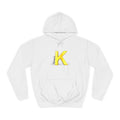 Yellow 3D Letter K hoodie | Initial Monogram, Alphabet Graphic
