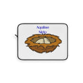 Aquilae Nido Nest Illustration Laptop Sleeve | Bird Egg Nest Design