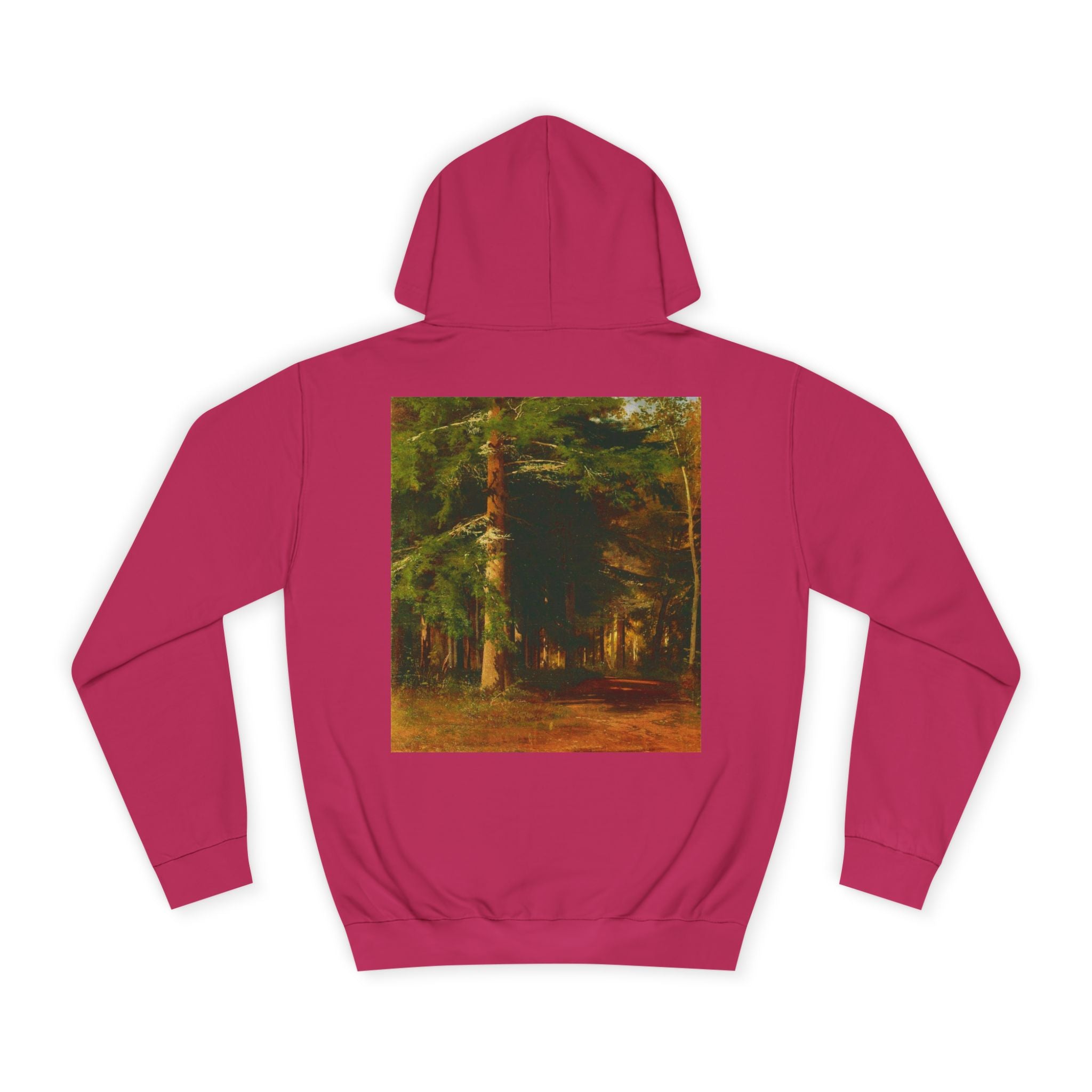 Forest Painting Hoodie | Vintage Woodland Trees Sweatshirt