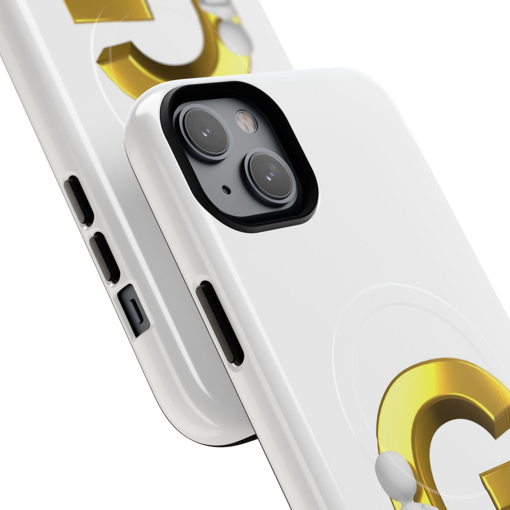 Gold Letter G Monogram Phone Case | Tough Magnetic Case