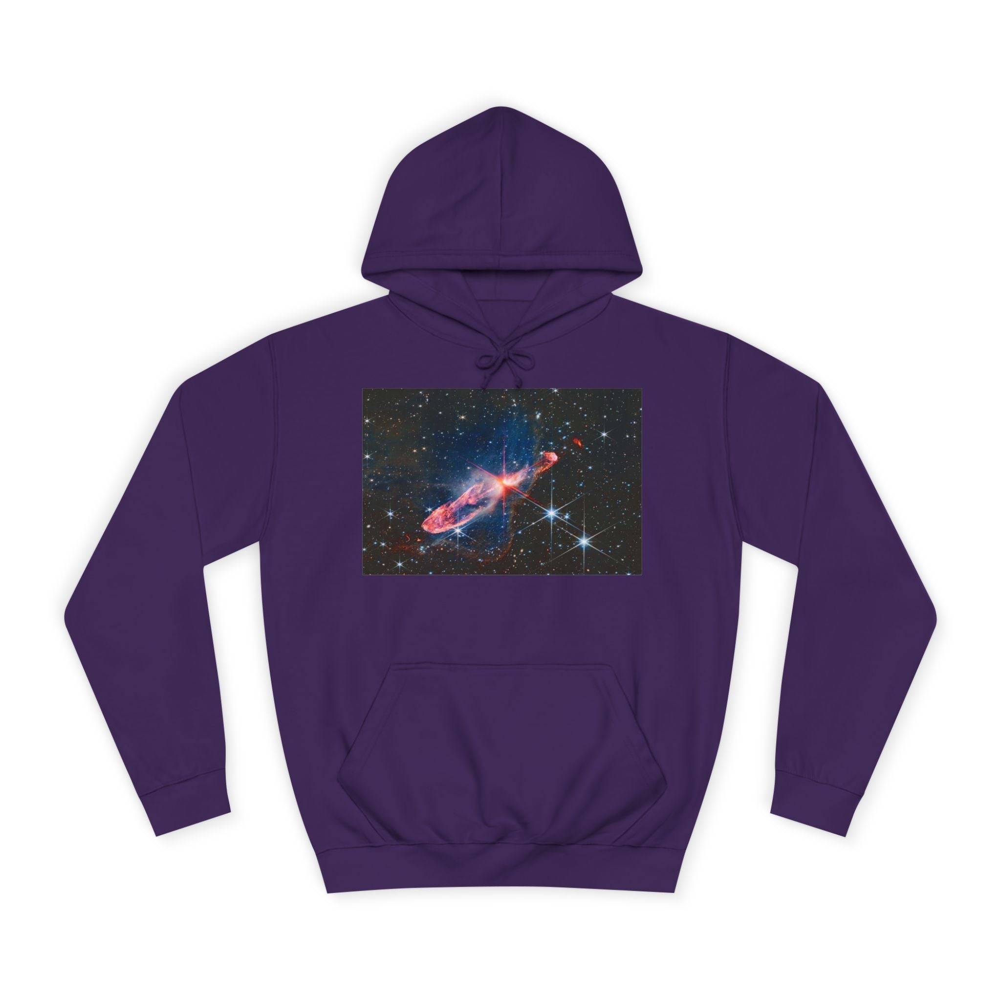 Sweat à Capuche Photo d'Espace Nébuleuse | Design Astronautique Galaxie Cosmique Étoiles