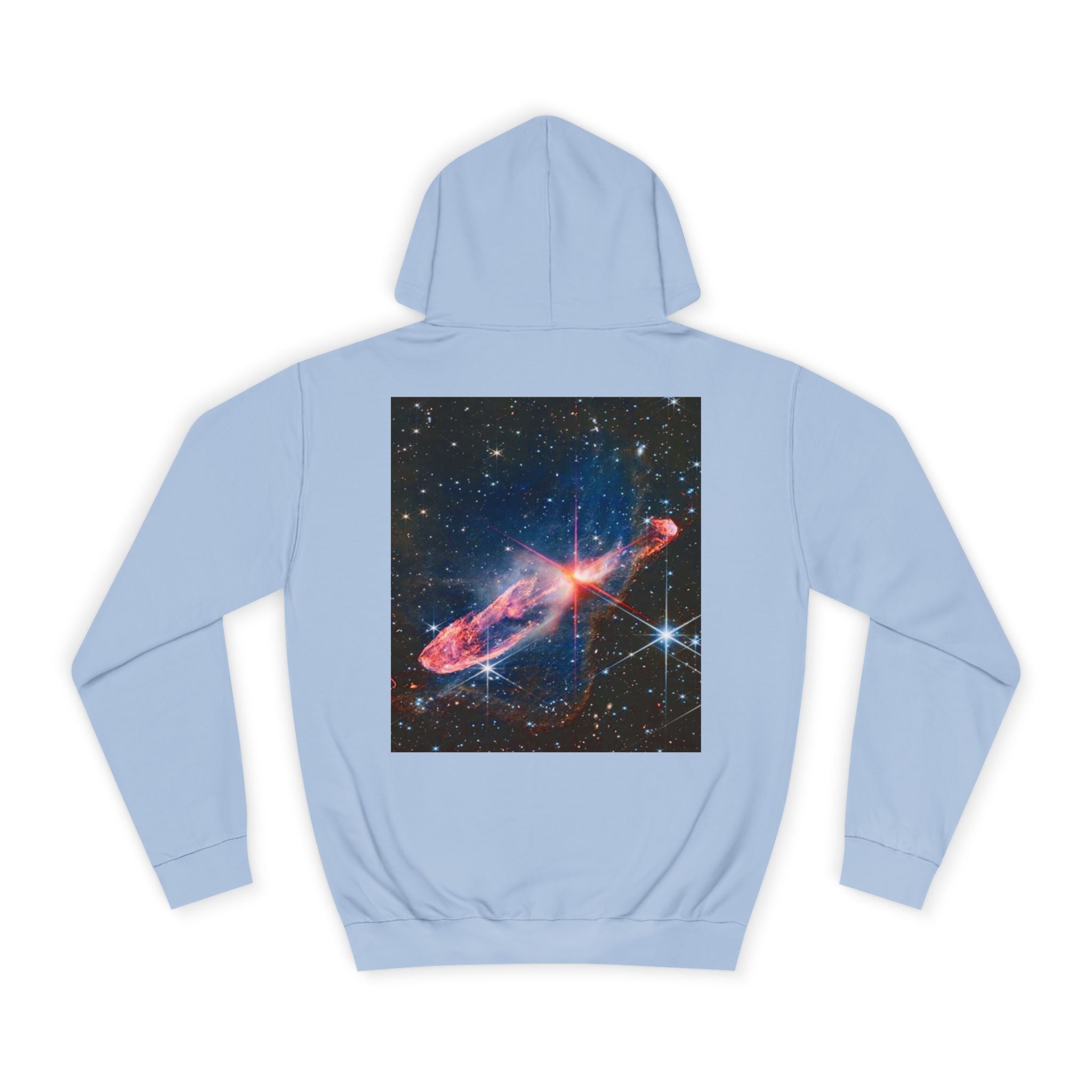 Nebula Space Photo Hoodie | Cosmic Galaxy Stars Astronautic Design