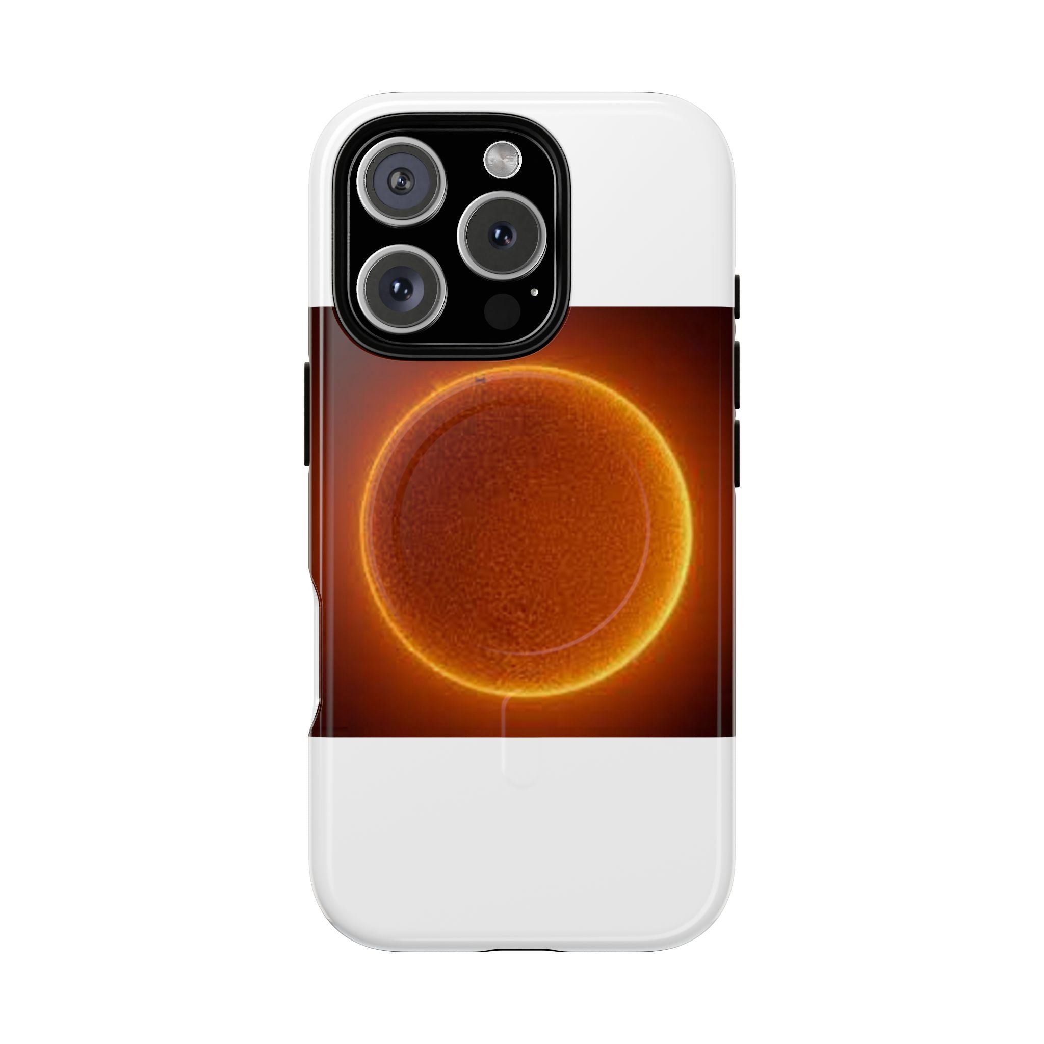 Coque de téléphone luminescente pour éclipse solaire | Coque magnétique résistante