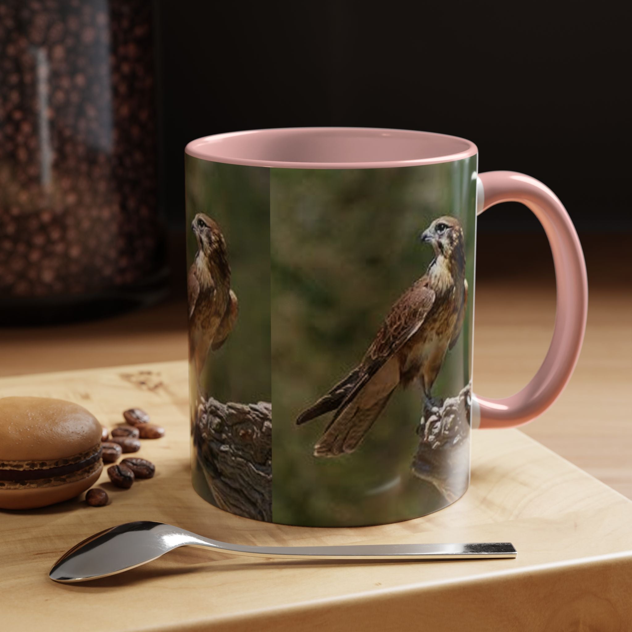 Kestrel Falcon Photo Mug | Accent Coffee Mug 11oz 15oz