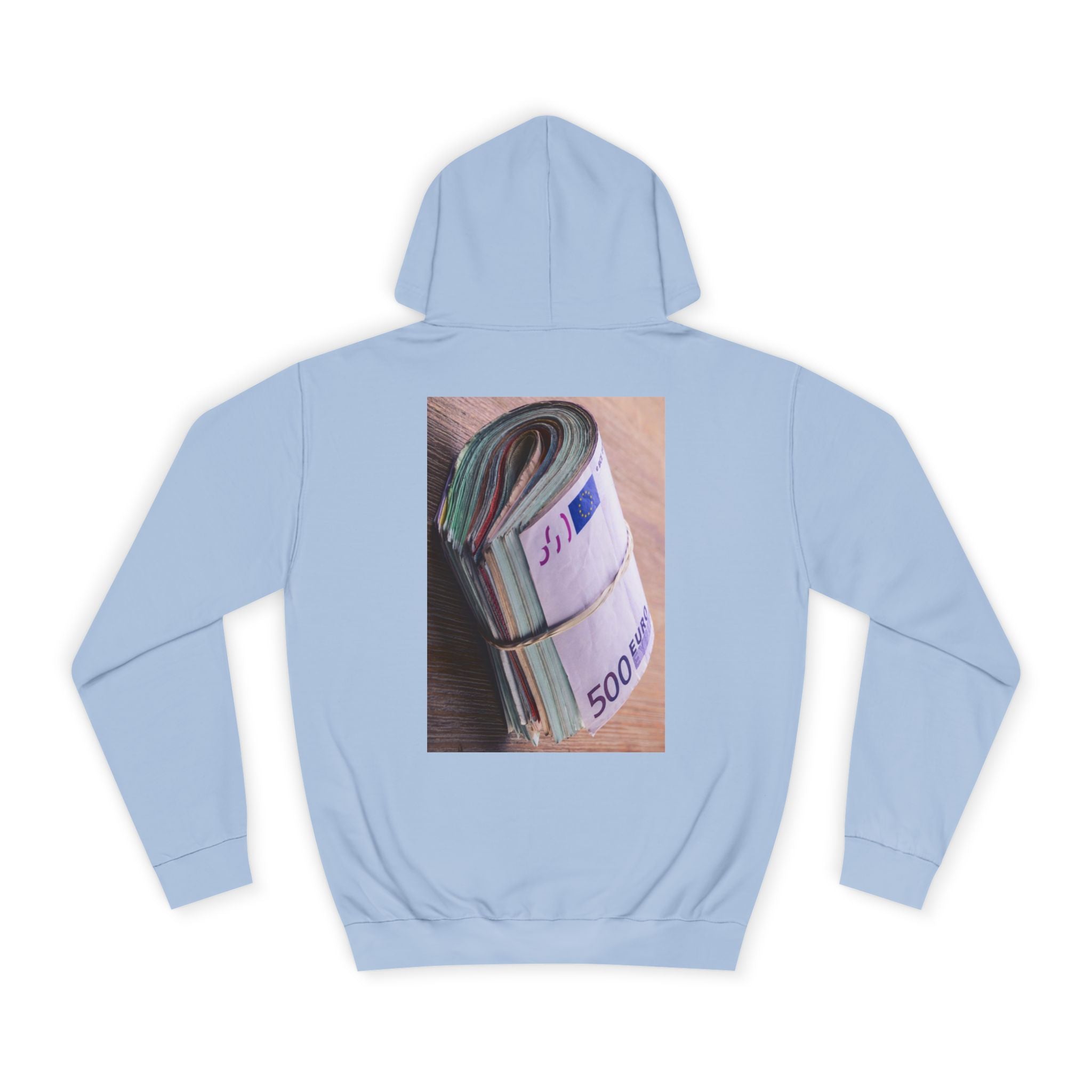 Rolled Currency Stack Hoodie | Money Print, Cash Bundle