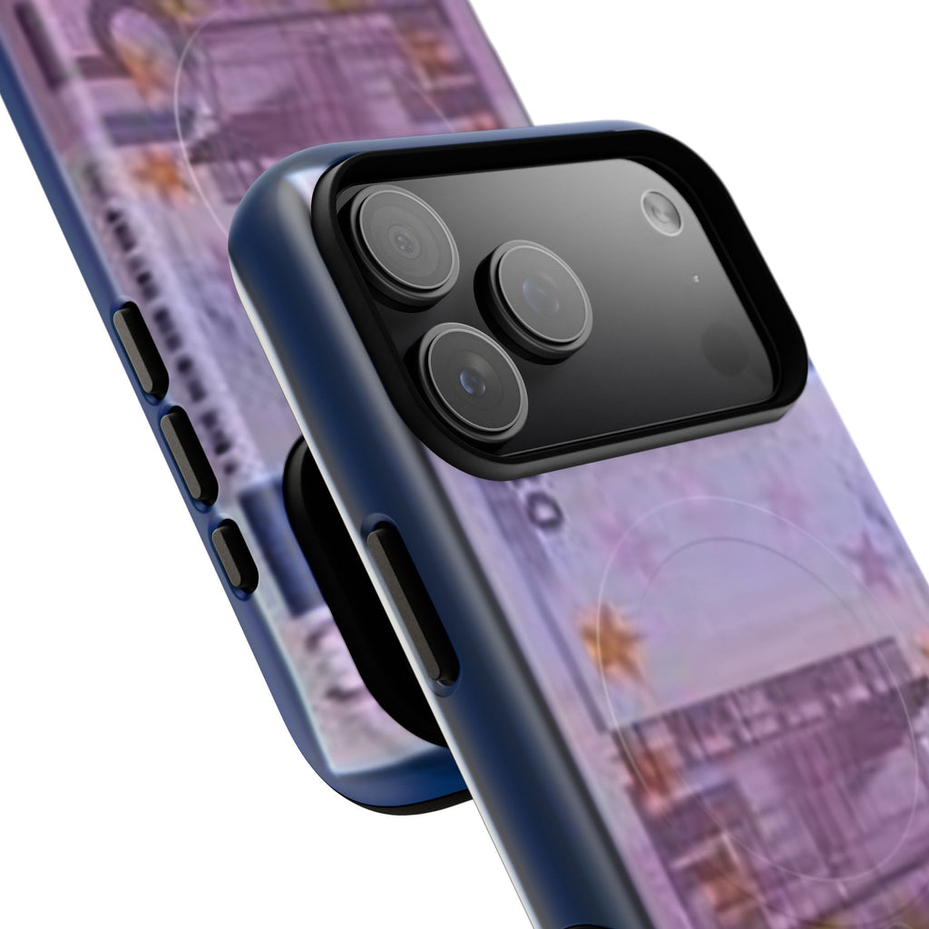 500 Euro Banknote Phone Case | Tough Magnetic Case, Money Print iPhone Cover