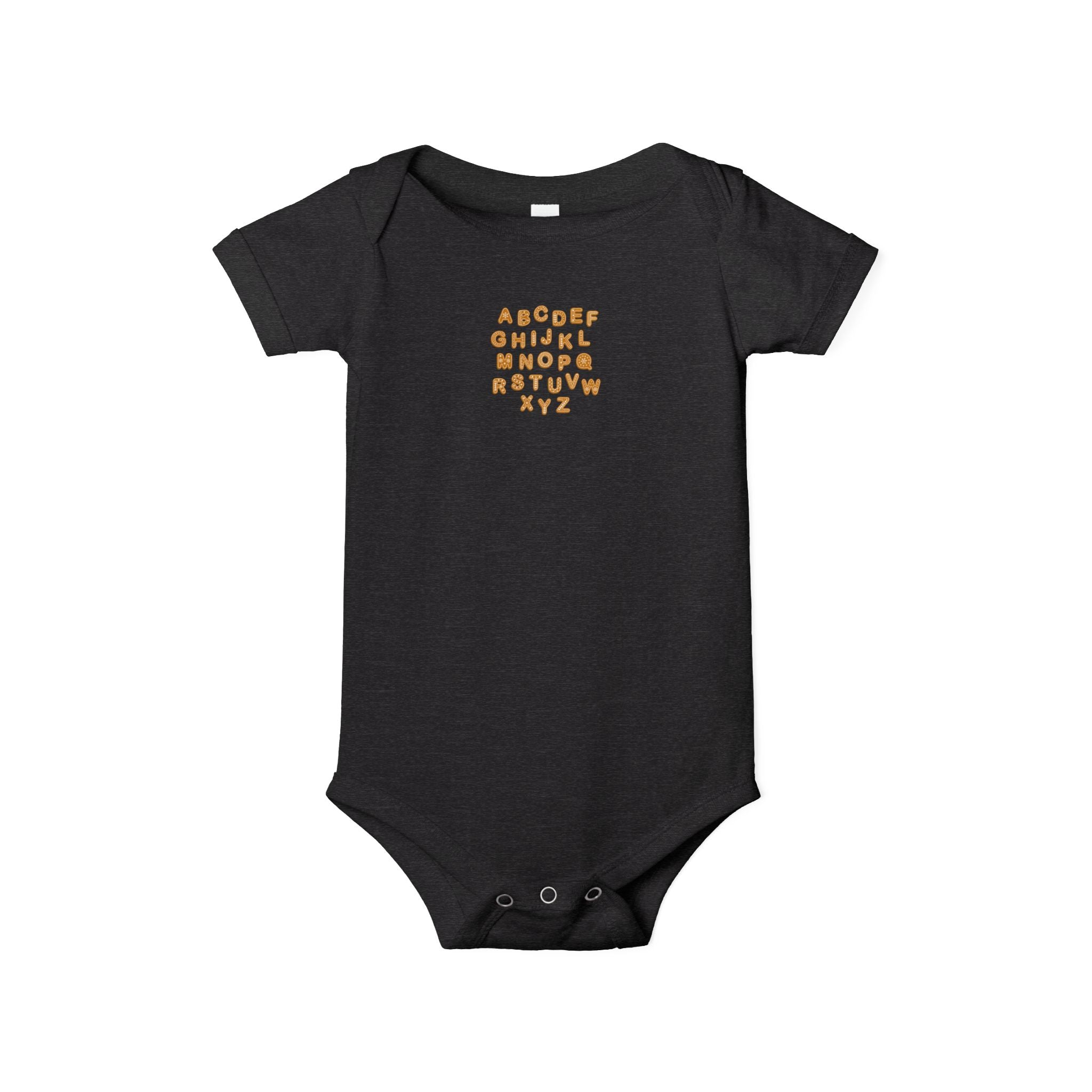 Body de bébé alphabétique manuscrit | Grenouillère