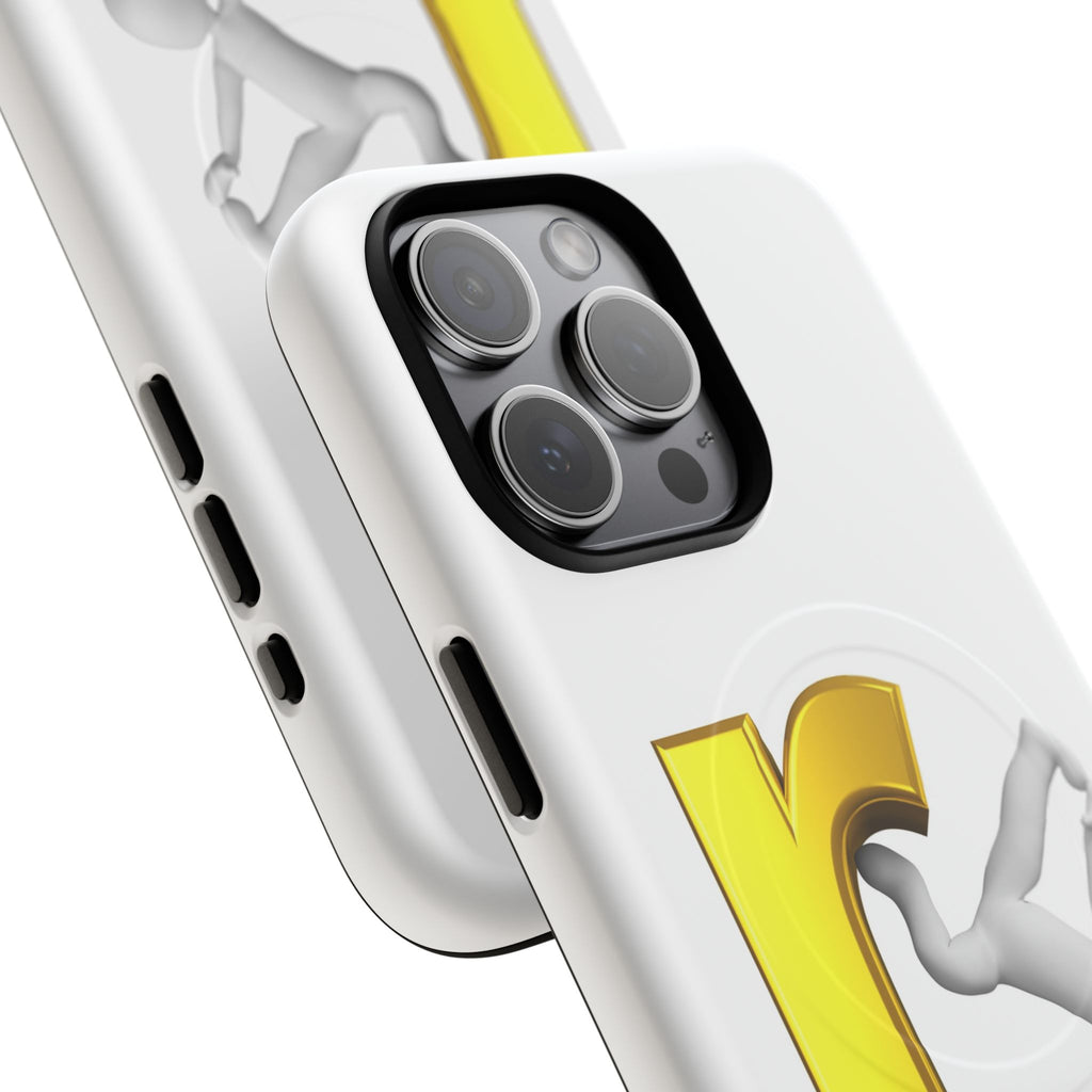 Yellow Letter R Breakdance Phone Case | Tough Magnetic Case