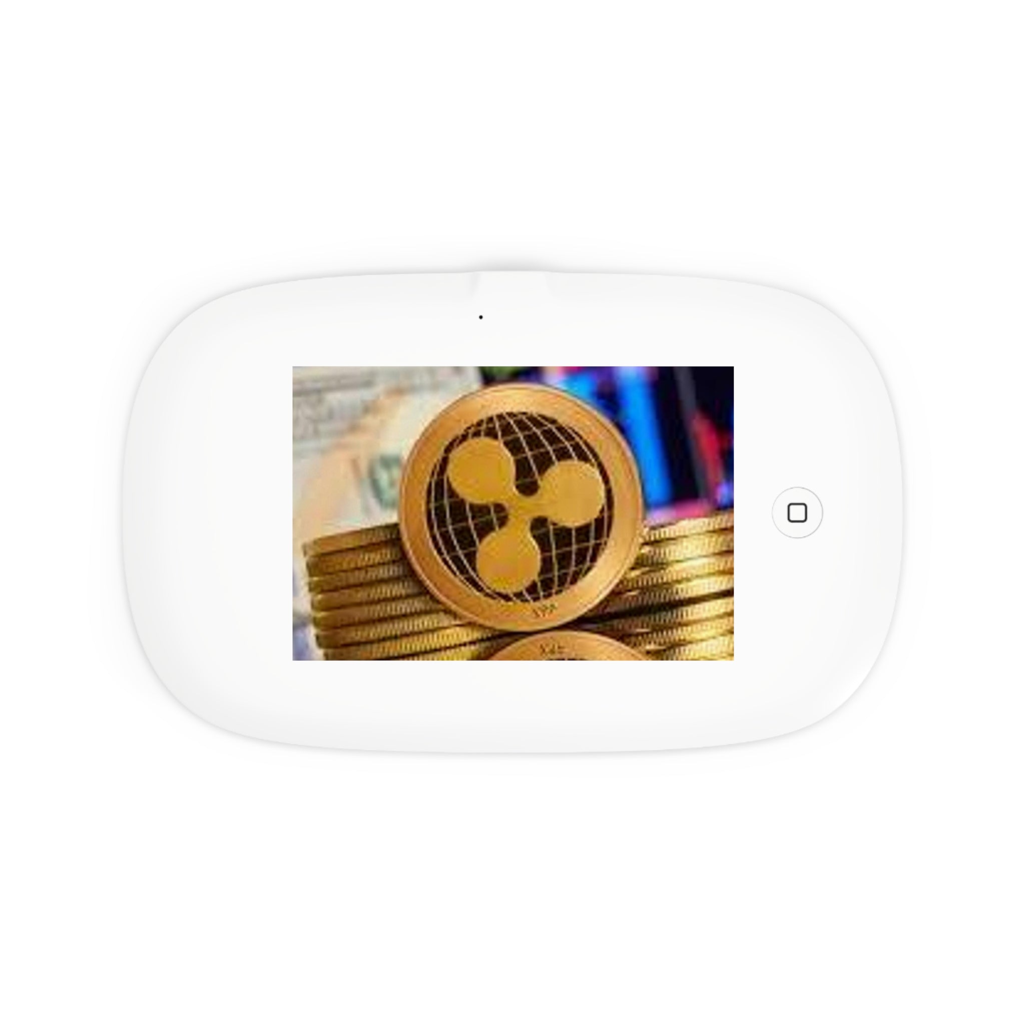Ripple Coin Design UV Phone Sanitizer and Wireless Charging Pad