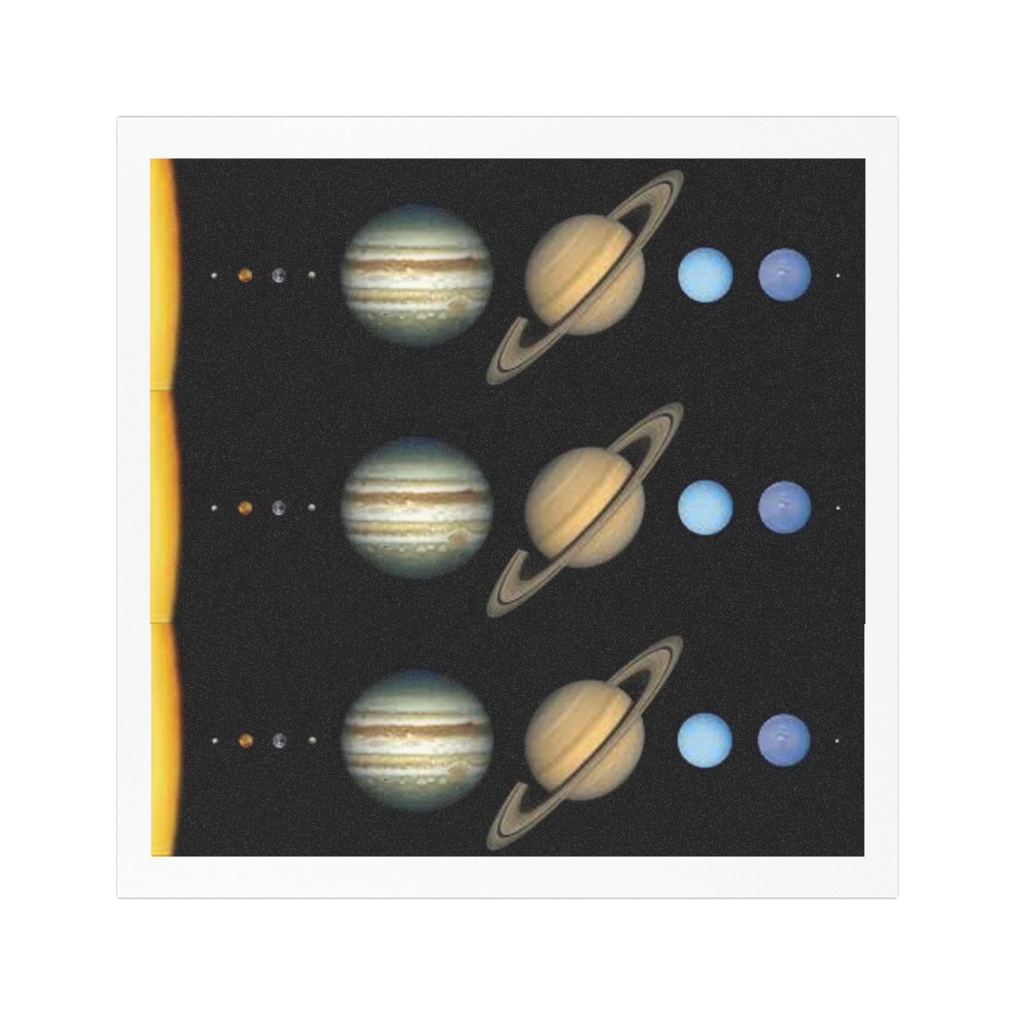 Solar System Planets Car Magnets | Planet Sticker Set for Vehicles