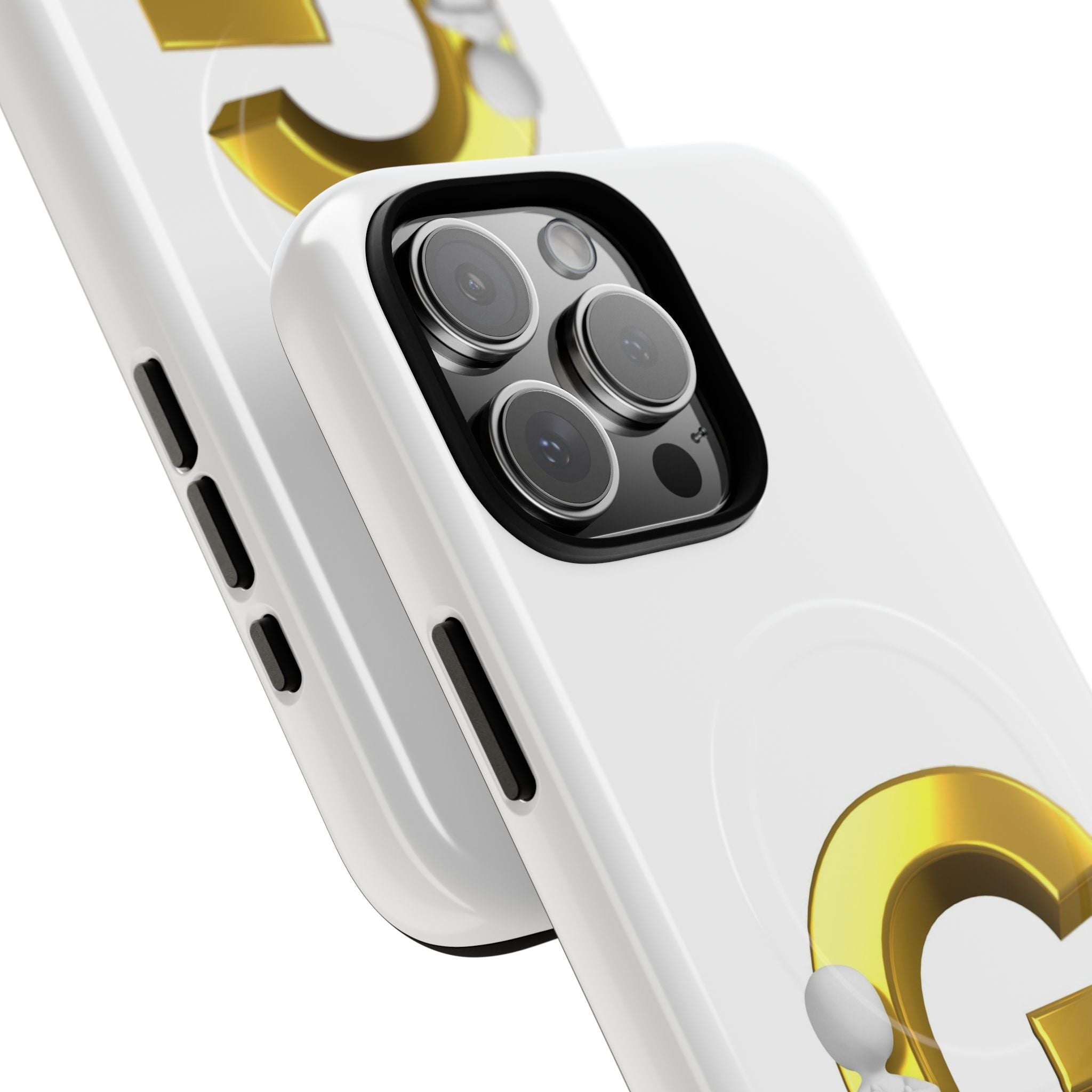 Gold Letter G Monogram Phone Case | Tough Magnetic Case