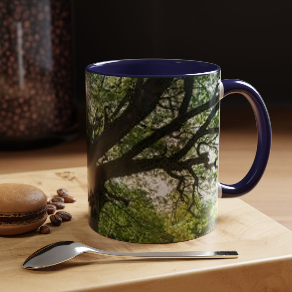 Sunlit Oak Tree Mug | Accent Coffee Mug 11oz 15oz