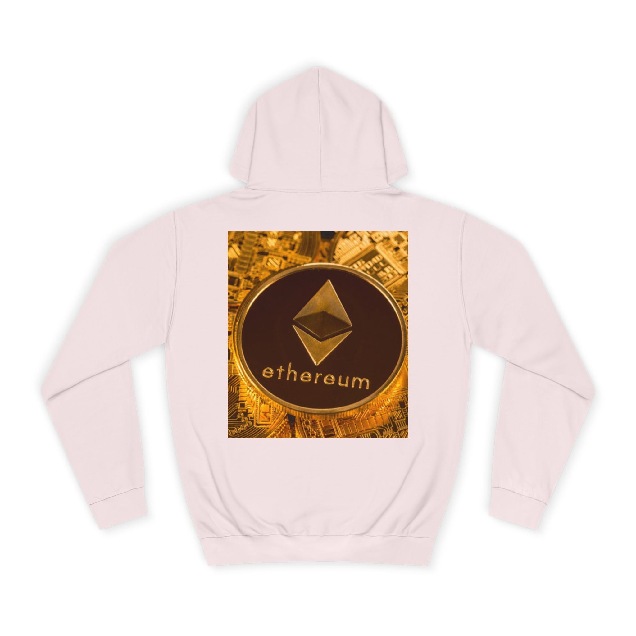 Ethereum Coin Hoodie | Crypto Logo Sweatshirt, Blockchain Design