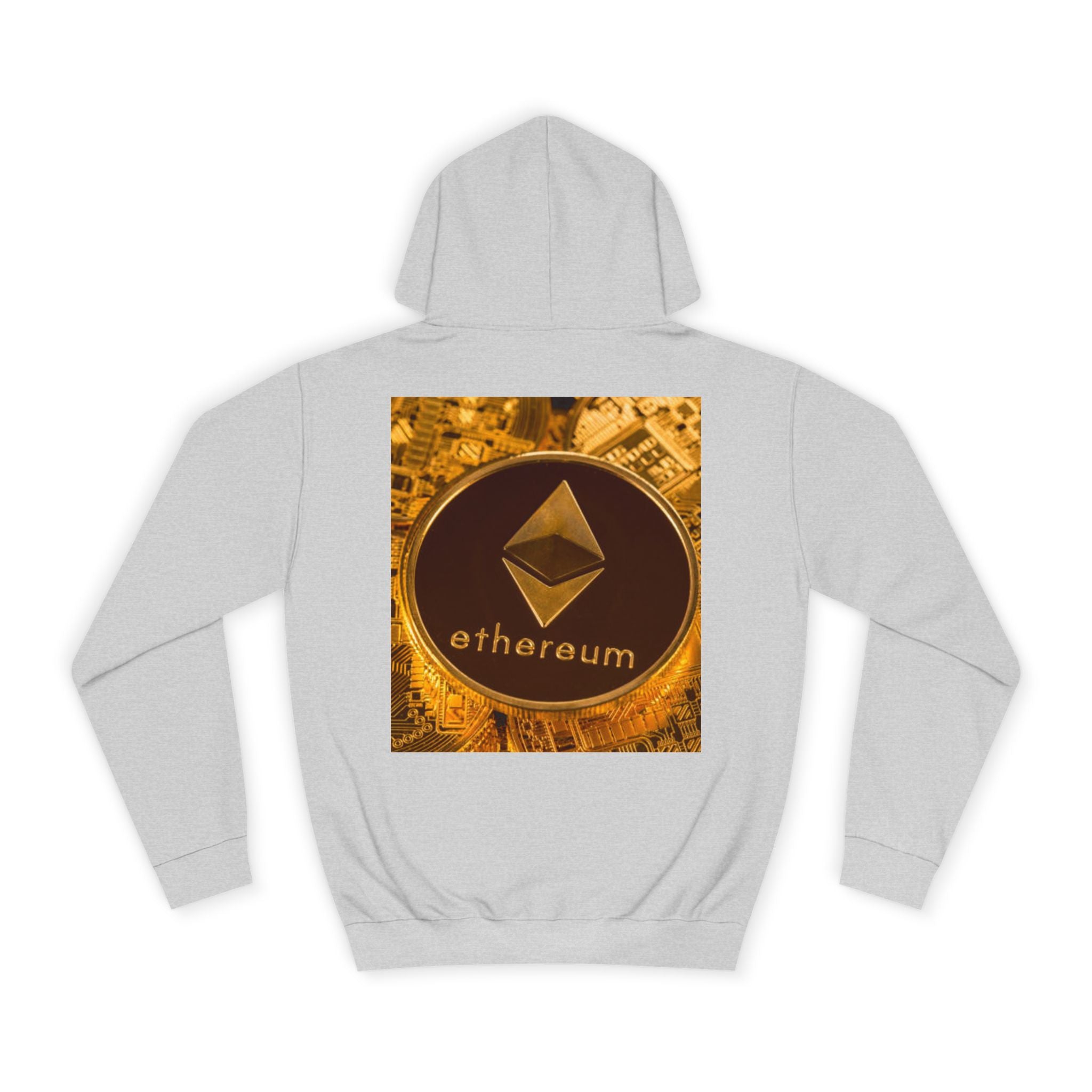 Ethereum Coin Hoodie | Crypto Logo Sweatshirt, Blockchain Design