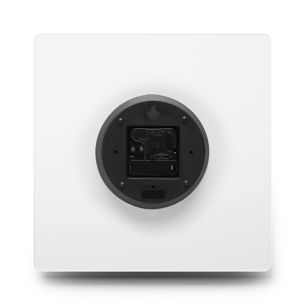 Galaxy Nebula Space Art Acrylic Wall Clock | Cosmic Starburst Decor