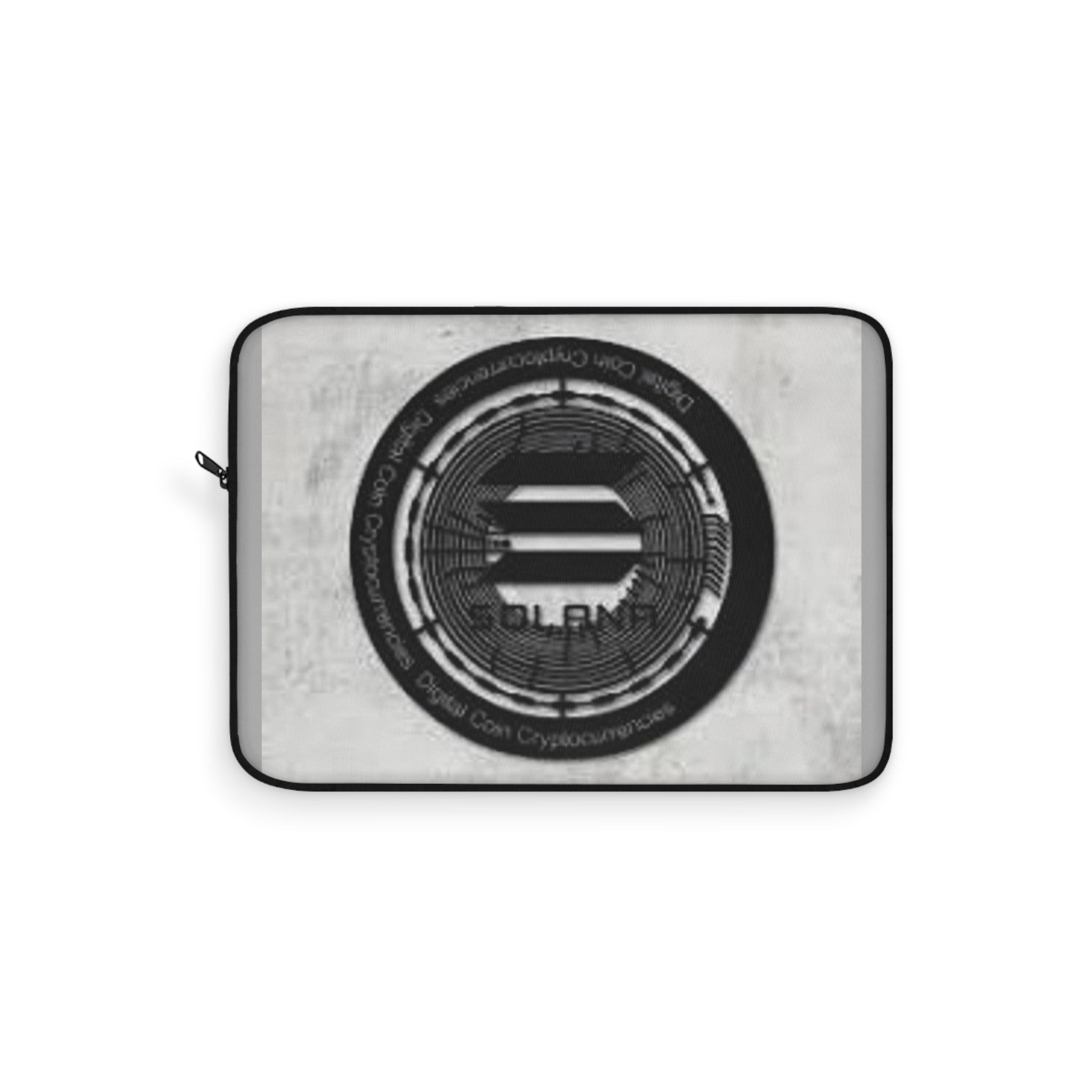 Solana Crypto Coin Laptop Sleeve | Blockchain Circuit Logo