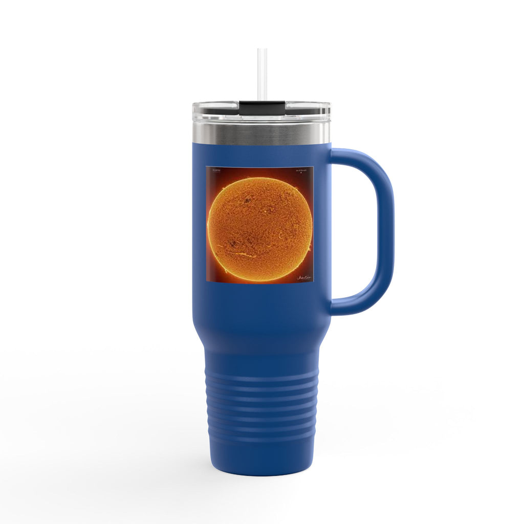 Sun Photo Travel Mug 40oz | Solar Disc Stainless Insulated Tumbler