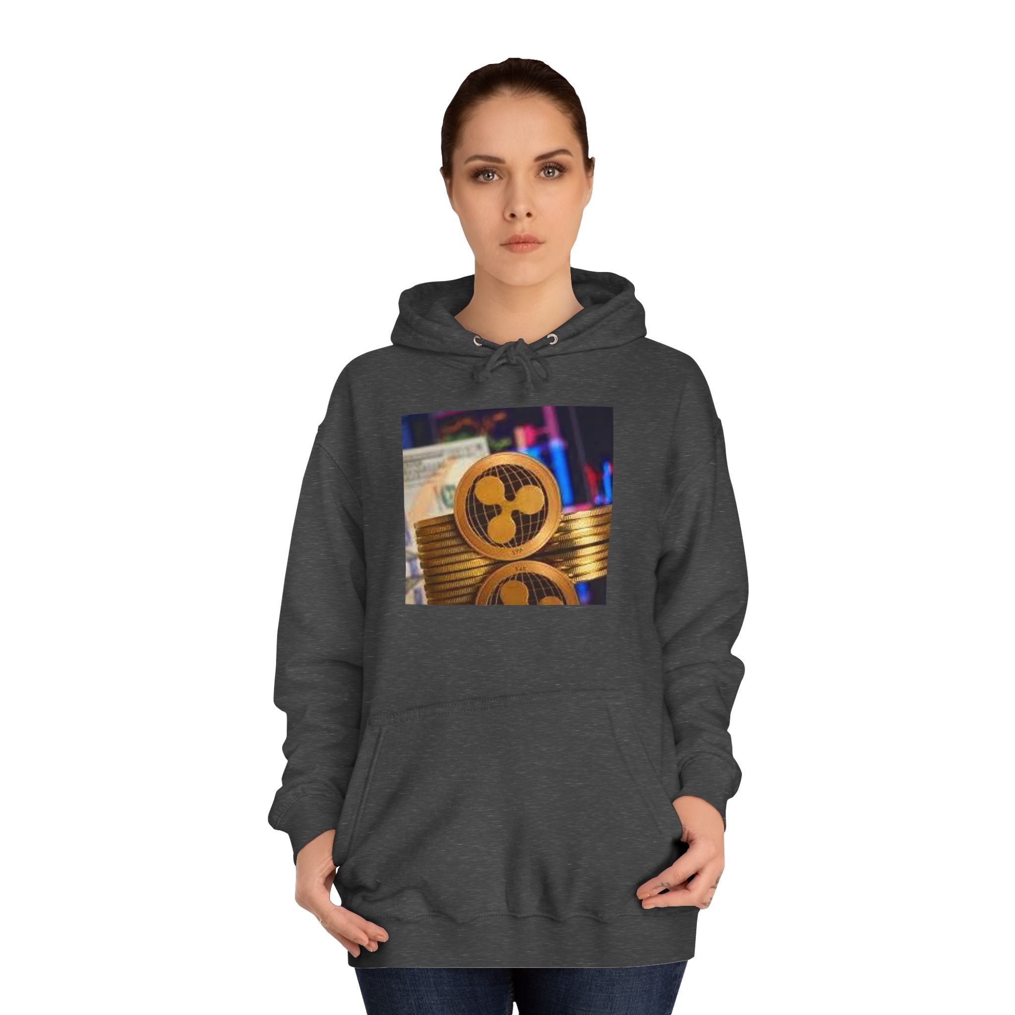 Ripple Cryptocurrency Hoodie | Ripple Coin Graphic, Crypto Stack, Blockchain Fashion