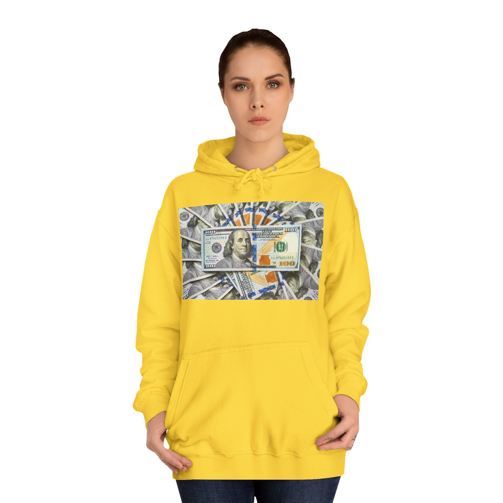 Hundred Dollar Bill Hoodie | Money Graphic Sweatshirt