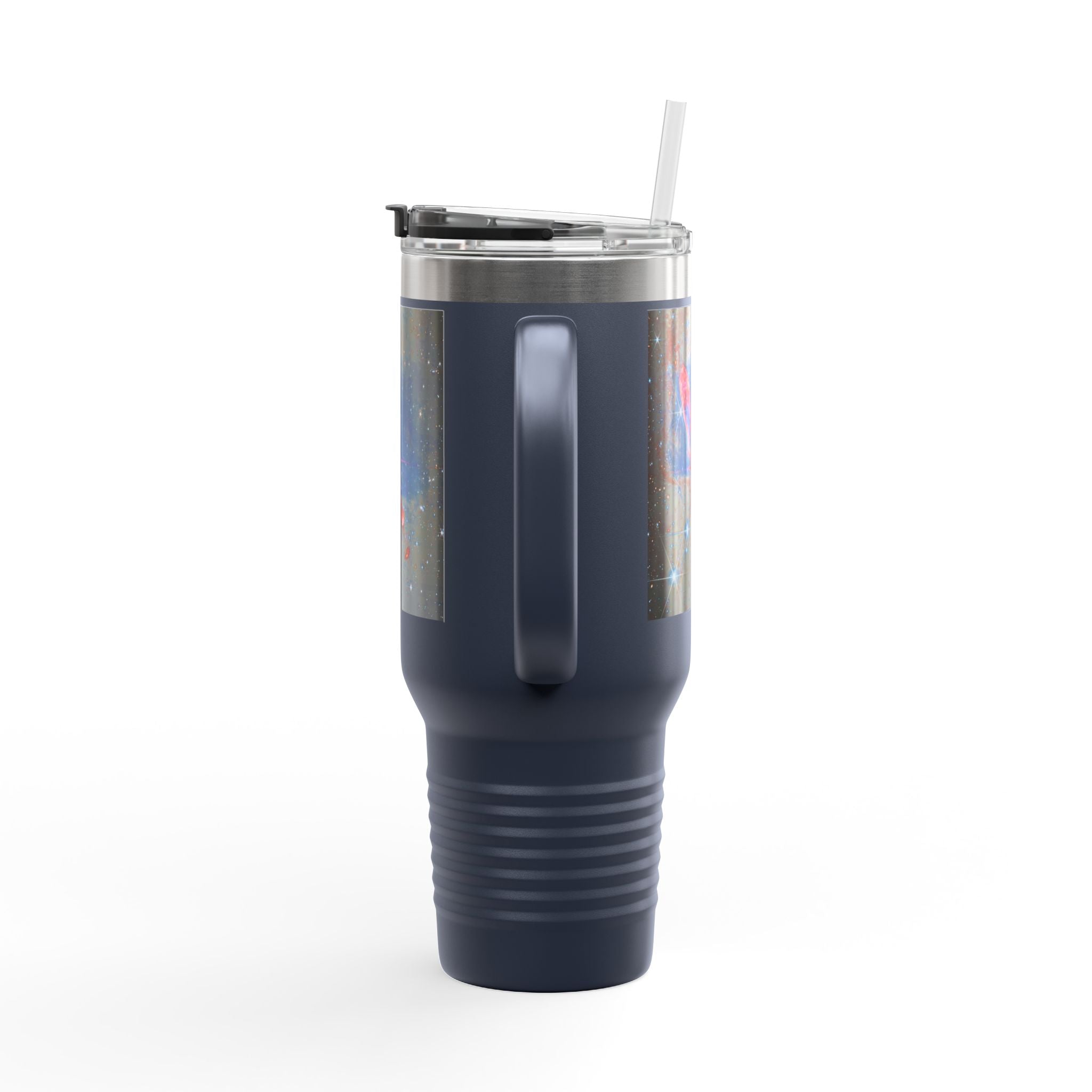 Cosmic Nebula with Stars 40oz Travel Mug | Space Galaxy Insulated Tumbler