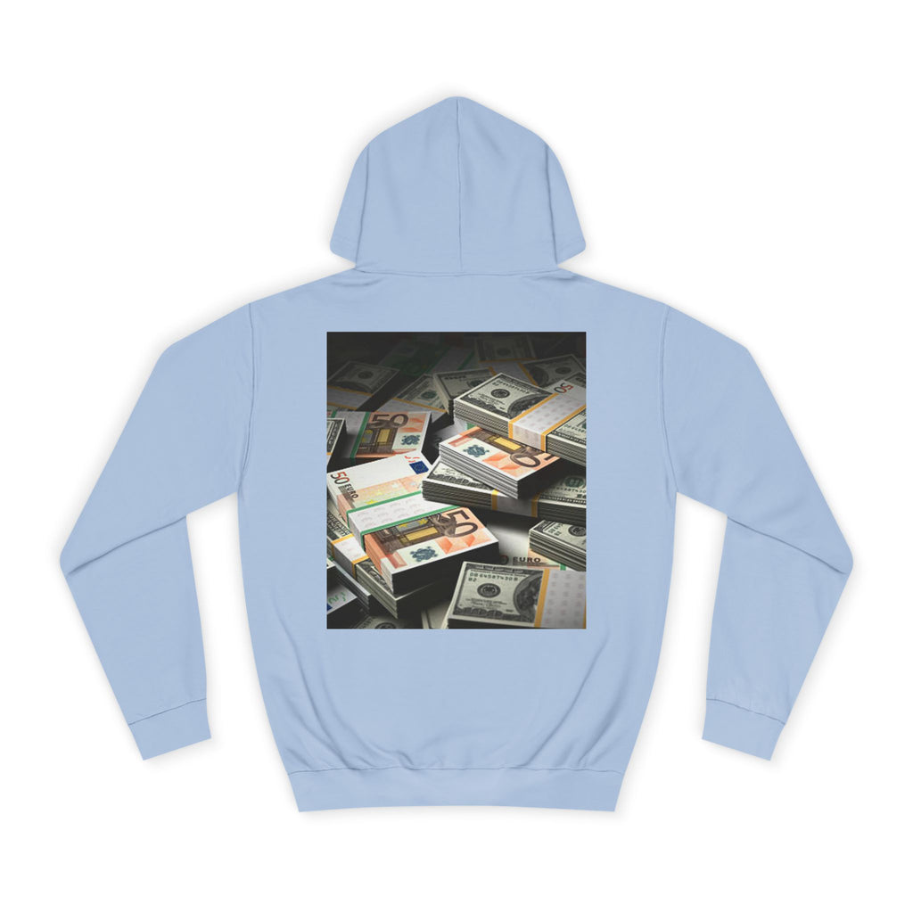 Stacked Cash Money Hoodie | Vintage Banknote Print, Stacks of Dollars