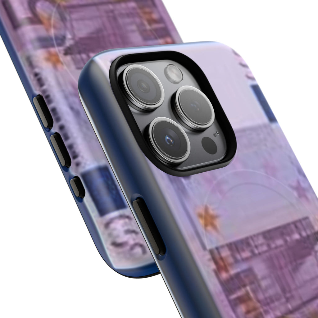 500 Euro Banknote Phone Case | Tough Magnetic Case, Money Print iPhone Cover