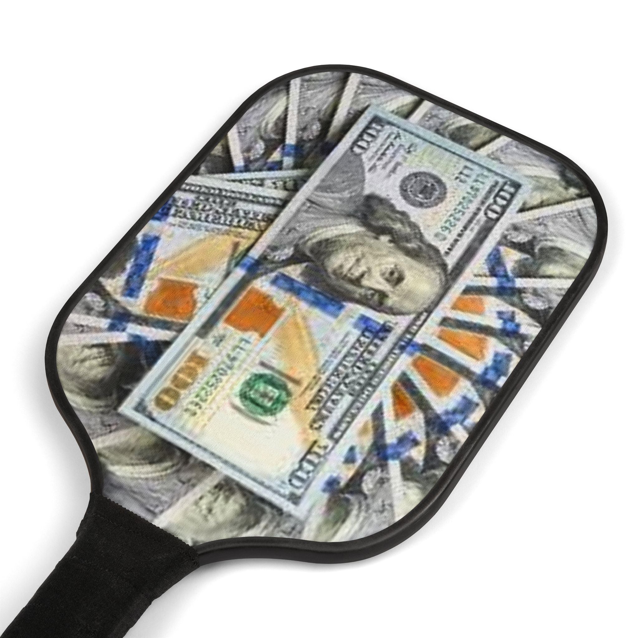 Money Print Pickleball Paddle | Pickleball Kit, Cash Pattern Paddle Set