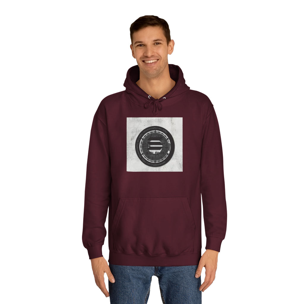 Solana Cryptocurrency Coin Hoodie | Retro Music Graphic