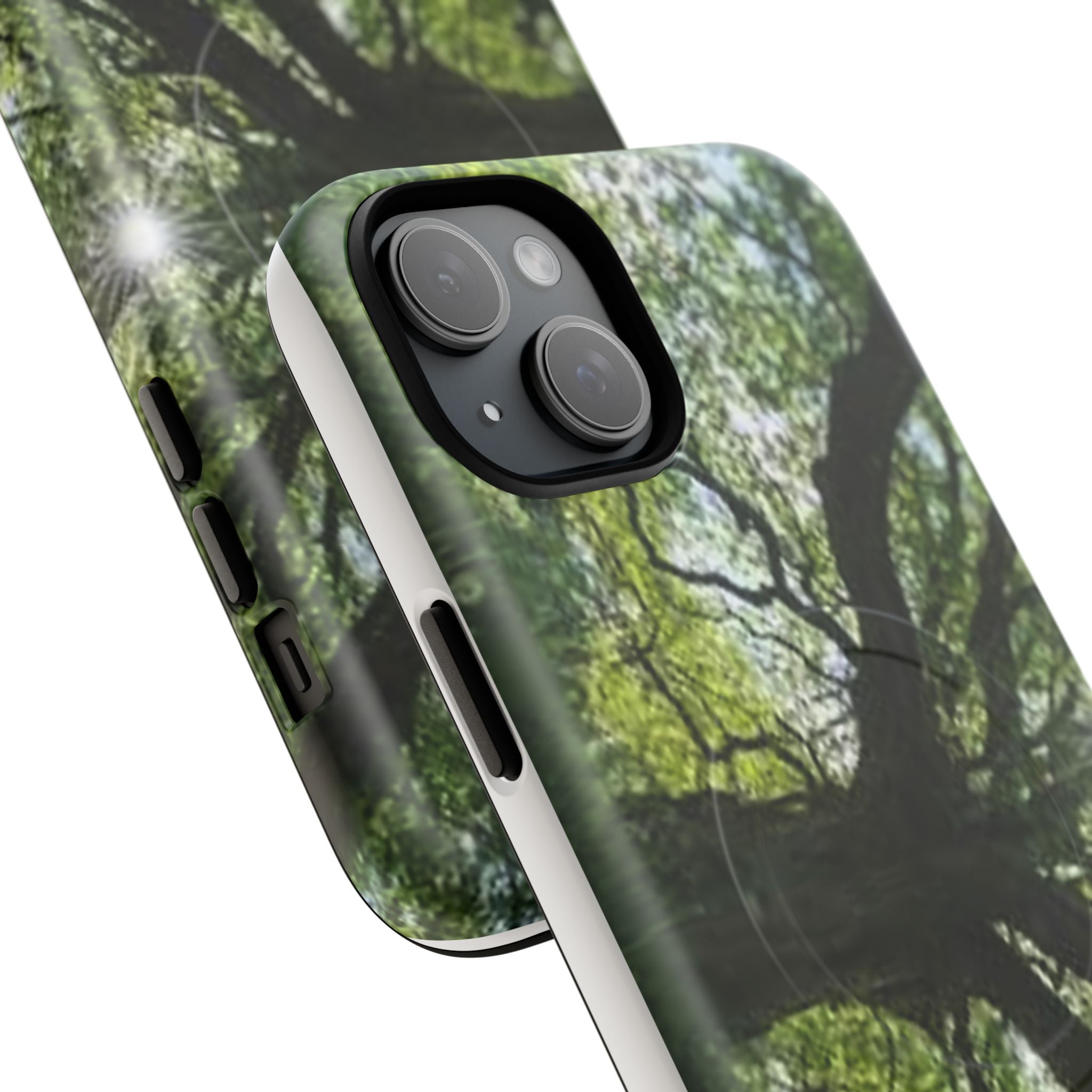 Sunlit Oak Tree Phone Case | Tough Magnetic Case