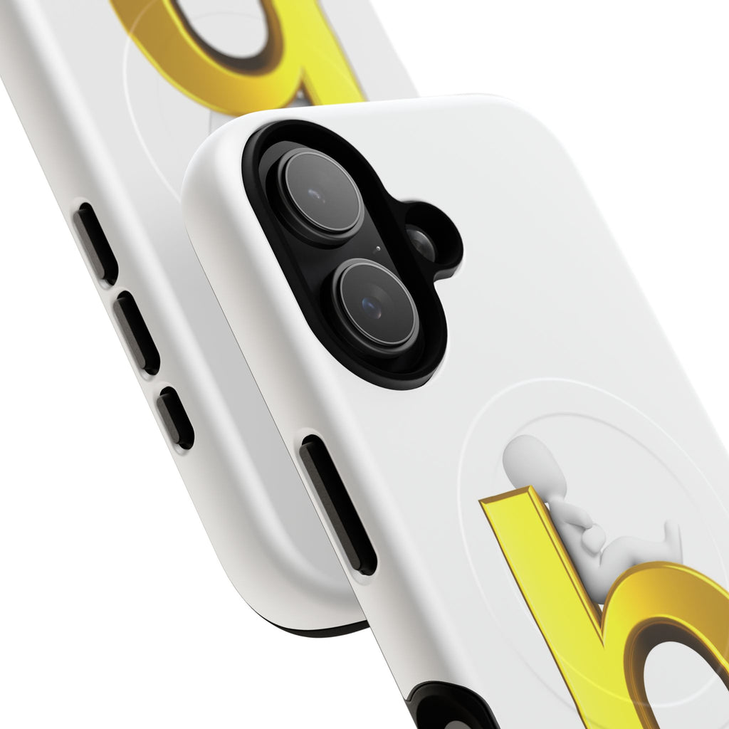Gold Letter B Phone Case | Tough Magnetic Case
