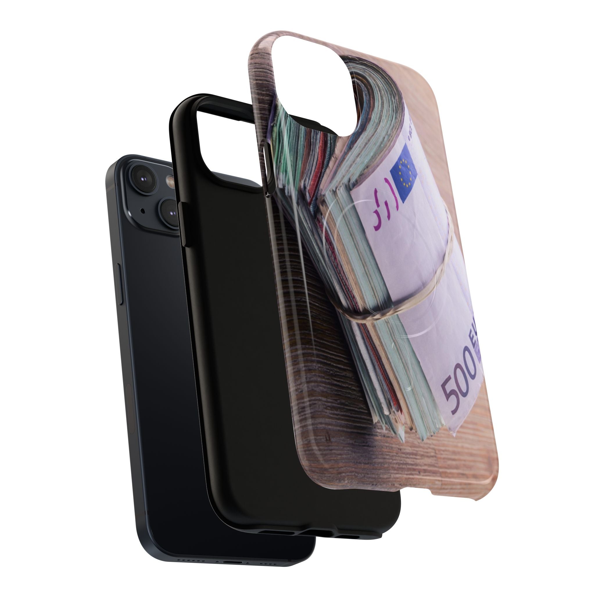 Stack of Euro Banknotes Phone Case | Money Roll iPhone Case, Cash Print