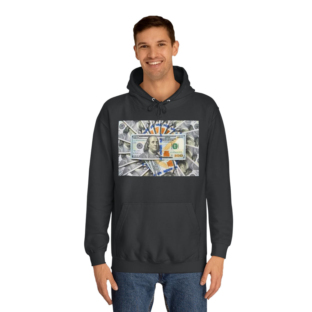 Hundred Dollar Bill Hoodie | Money Graphic Sweatshirt