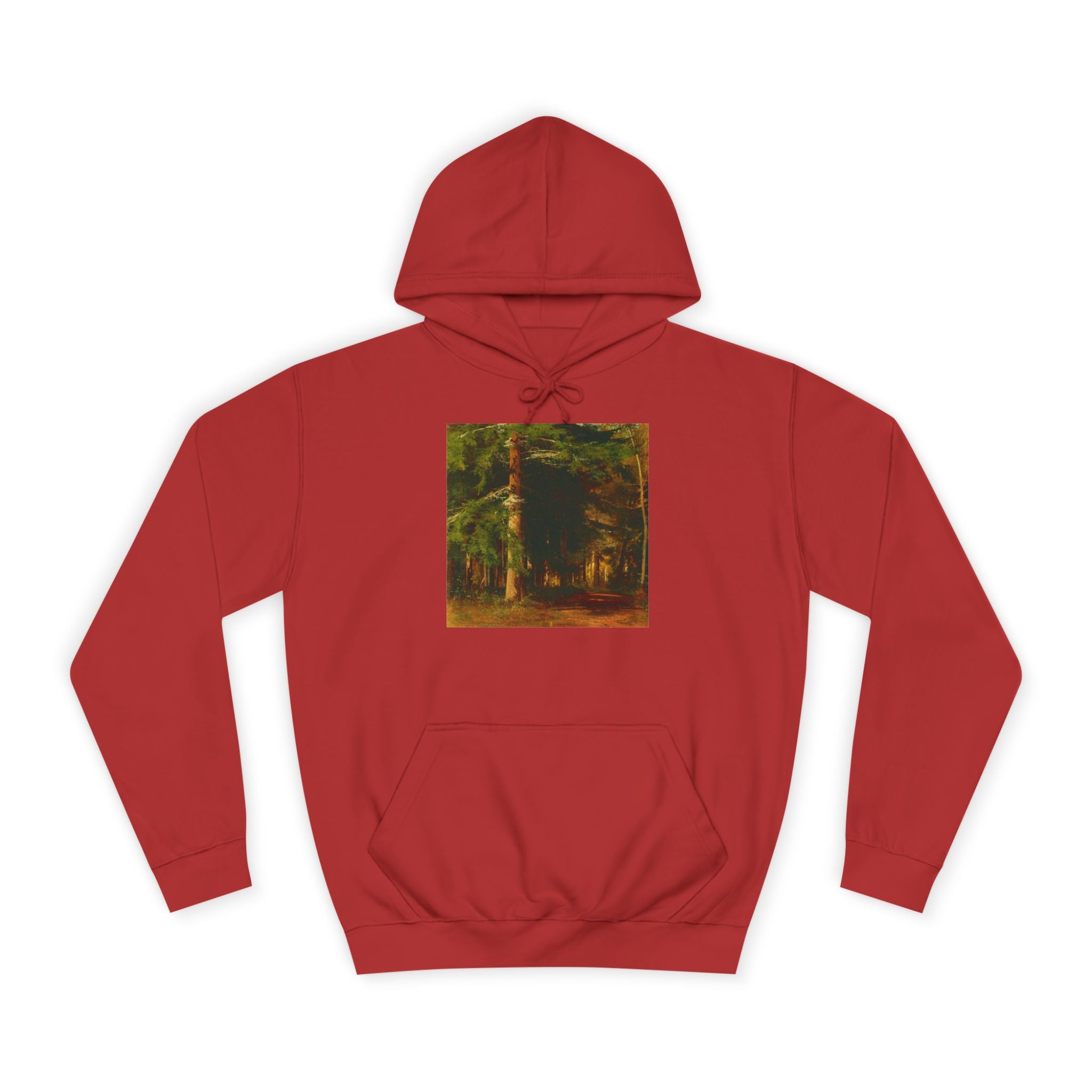 Sweat à capuche motif Forêt | Sweat-shirt vintage Arbres des bois