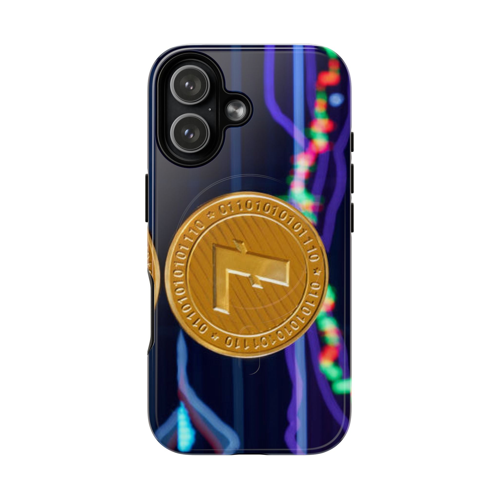 Litecoin Crypto Coin Phone Case | Tough Magnetic Case, Blockchain Design