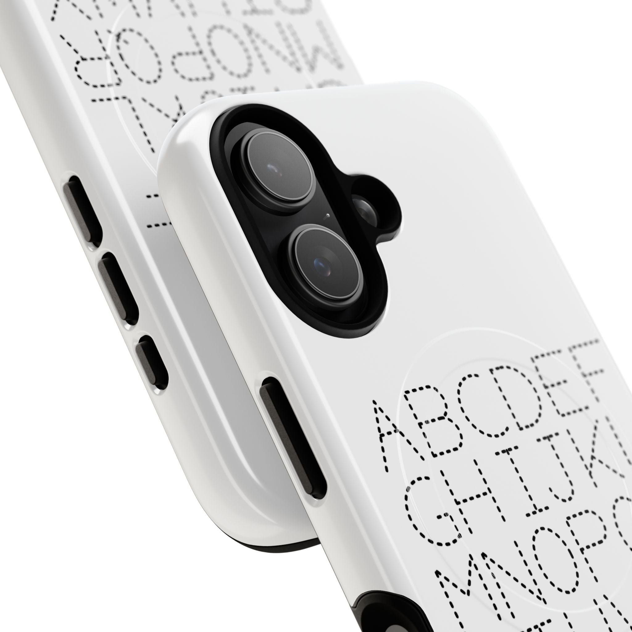 Dotted Alphabet Phone Case | Tough Magnetic Case