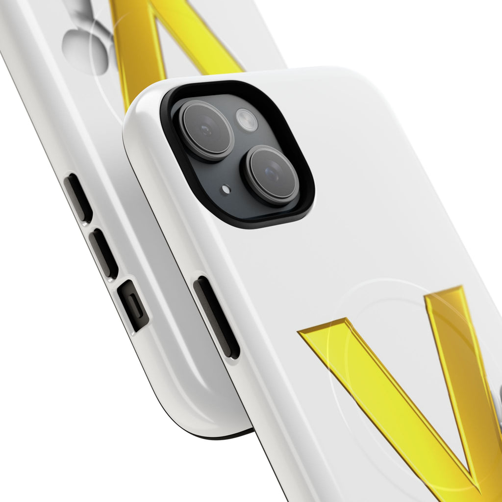 Gold Letter Y phone case | Tough Magnetic Cases