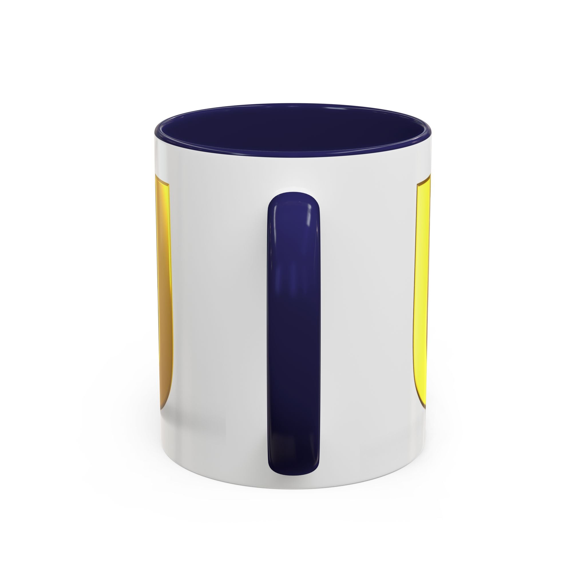 Mug en 3D avec lettre U dorée | Tasse à café 325 ml ou 440 ml