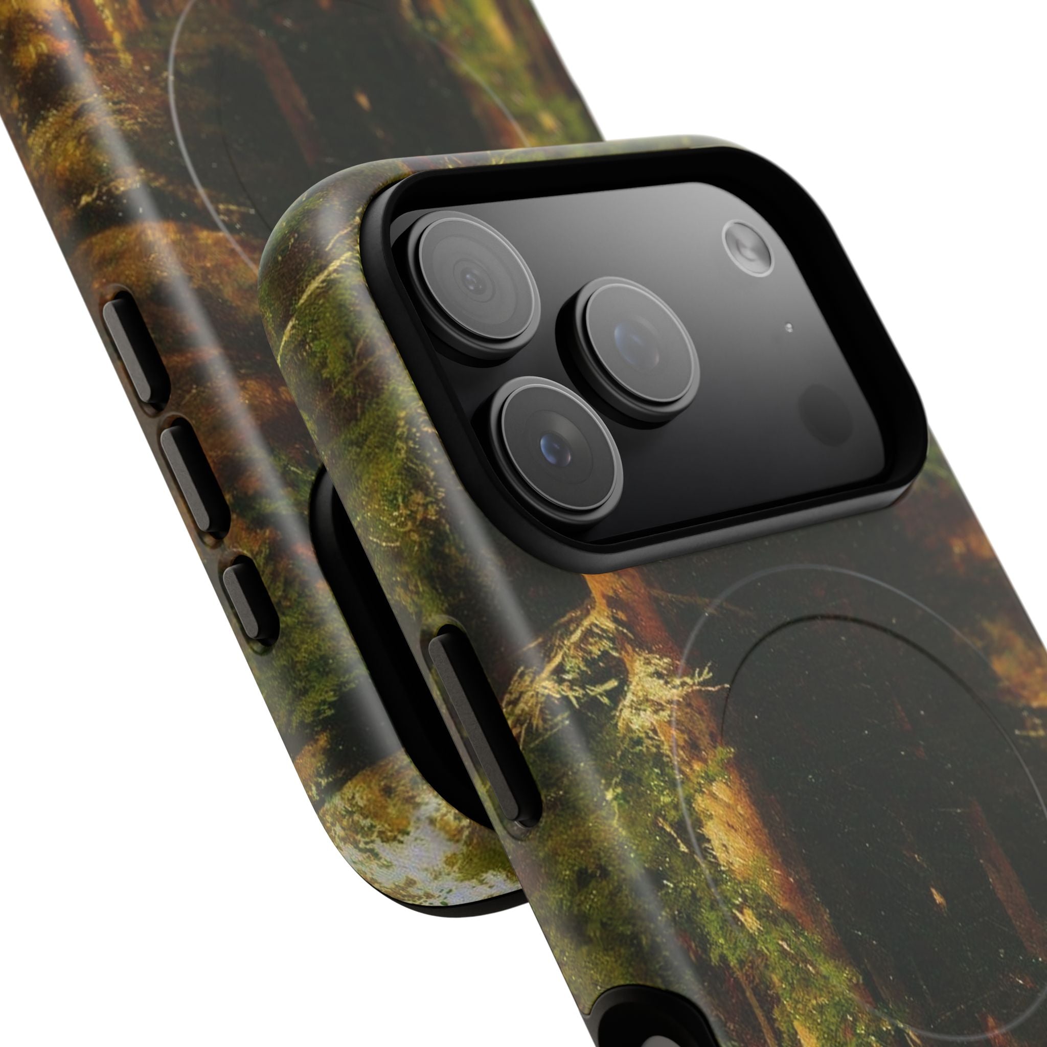 Autumn Forest Path phone case | Magnetic Tough Case, fall landscape art