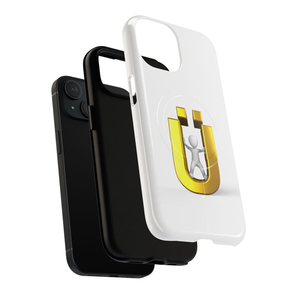 Gold Letter Ü Logo phone case | Tough Magnetic Case