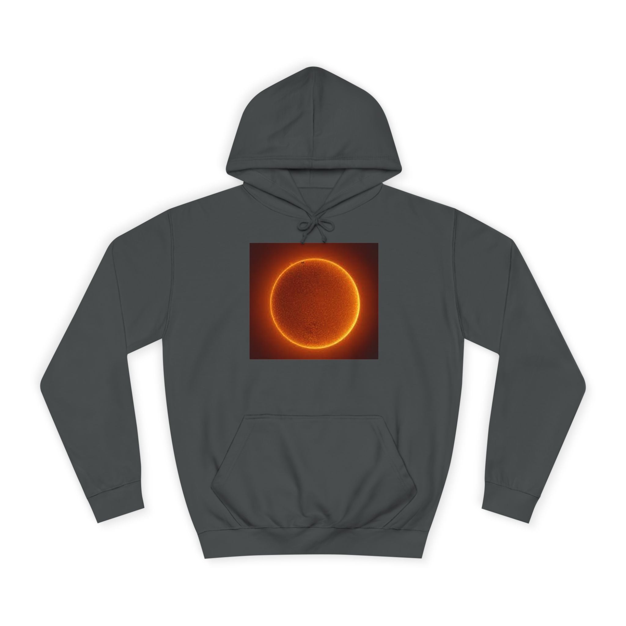 Sweat à capuche Anneau Solaire Enflammé | Graphique Éclipse Solaire, Sweat Astronomie Spatiale